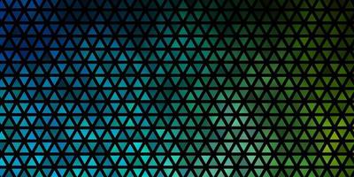 Light Blue, Green vector texture with triangular style.