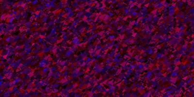Dark pink, yellow vector background with polygonal forms.