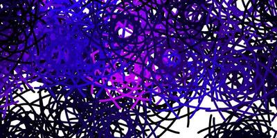 Light Purple vector background with random forms.
