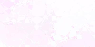 Light Purple vector texture with random triangles.