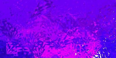 Dark purple vector pattern with polygonal shapes.