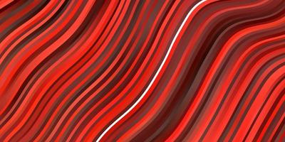 Light Red vector texture with wry lines.