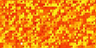 Light Red, Yellow vector texture in rectangular style.