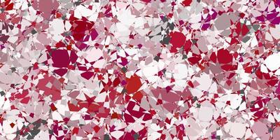 Light Gray vector backdrop with triangles, lines.