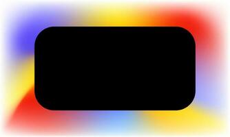 vector abstract gradient background with black on center. Template design for card, social media, banner