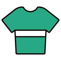 Football Kit Filled Icon vector