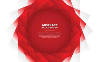 red modern abstract background design vector