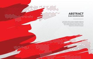 diseño de fondo abstracto moderno rojo vector