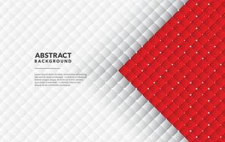 diseño de fondo abstracto moderno rojo vector