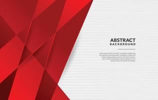 red modern abstract background design vector