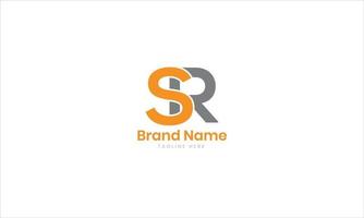 Free sr letter rs vector logo template