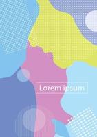 Pattern background with abstract shapes , vector design.