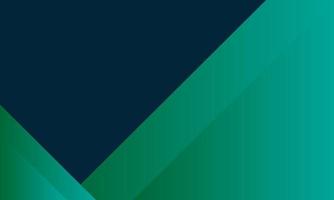 Modern abstract shape dark blue green gradation background for business presentation vector