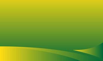 Modern abstract geometric green yellow gradation background for business presentation vector