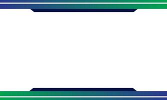 Modern abstract shape blue green gradation background for business presentation vector