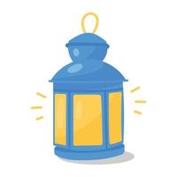 Trendy Lantern Concepts vector