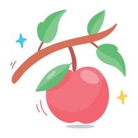 Trendy Apple Concepts vector