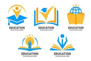 Set of Education Logo vector