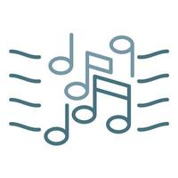 Composing Line Two Color Icon vector