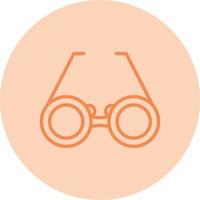 icono de vector de gafas