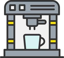 icono de vector de cafetera