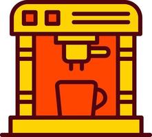 icono de vector de cafetera