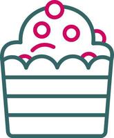 Cupcake Vector Icon