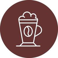 Latte Vector Icon