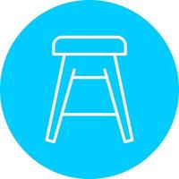 Bar Stool Vector Icon