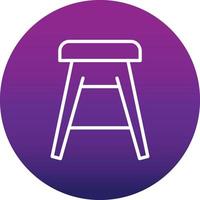 Bar Stool Vector Icon