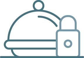 Secret Menu Line Two Color Icon vector