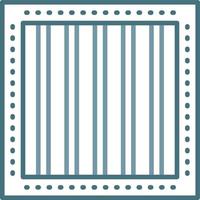 Prison Line Two Color Icon vector