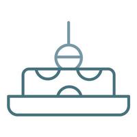 Canape Line Two Color Icon vector