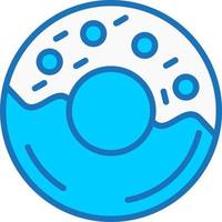 icono de vector de donut