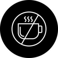 sin icono de vector de café