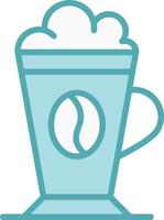 Latte Vector Icon