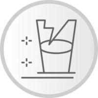 Broken Glass Vector Icon