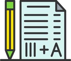 Exam Vector Icon