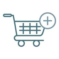 Purchase Line Two Color Icon vector