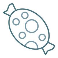 Candy Line Two Color Icon vector