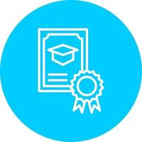 Certificate Vector Icon