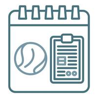 Sports and Activities Line Two Color Icon vector
