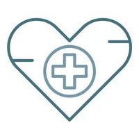 Healthcare Bundle Line Two Color Icon vector