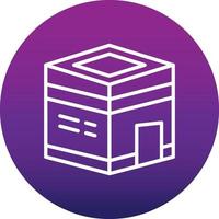 Kaaba Vector Icon