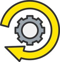 Reverse Engineering Vector Icon