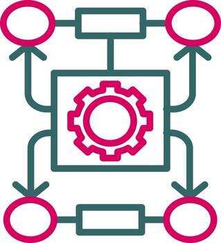 Algorithm Vector Icon