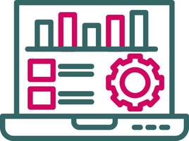 Data Driven Vector Icon