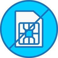 No Sim Card Vector Icon