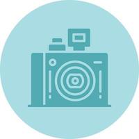 Compact Camera Vector Icon
