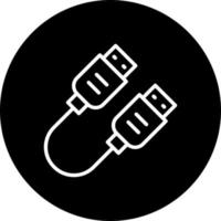 Usb Plug Vector Icon